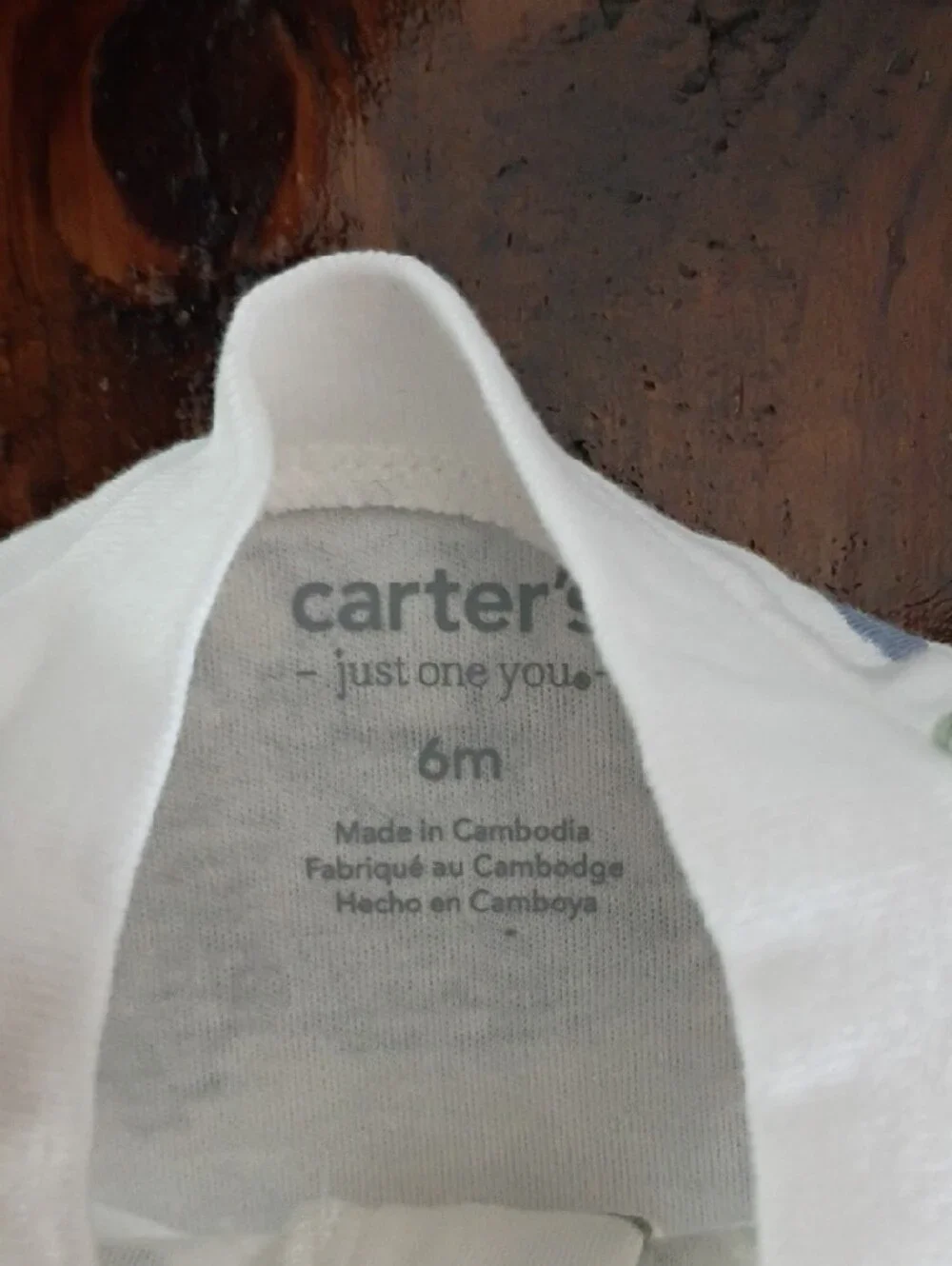 Carter's White Pajama Set with Blue & Green Dinosaurs - New